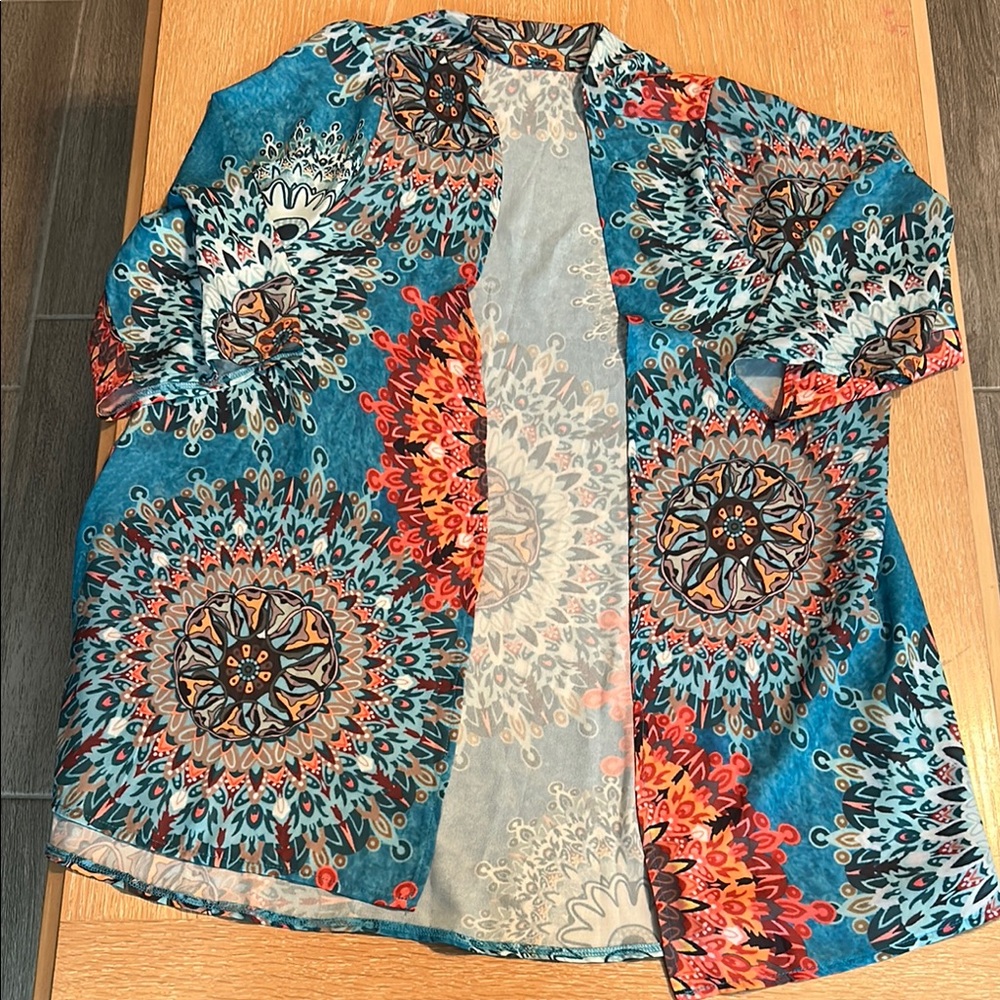 Colorful Mandala Pattern Women Sweater